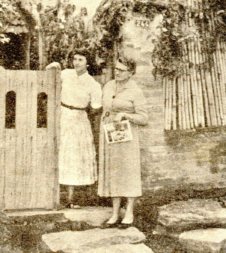 Maria Sguassábia com a filha