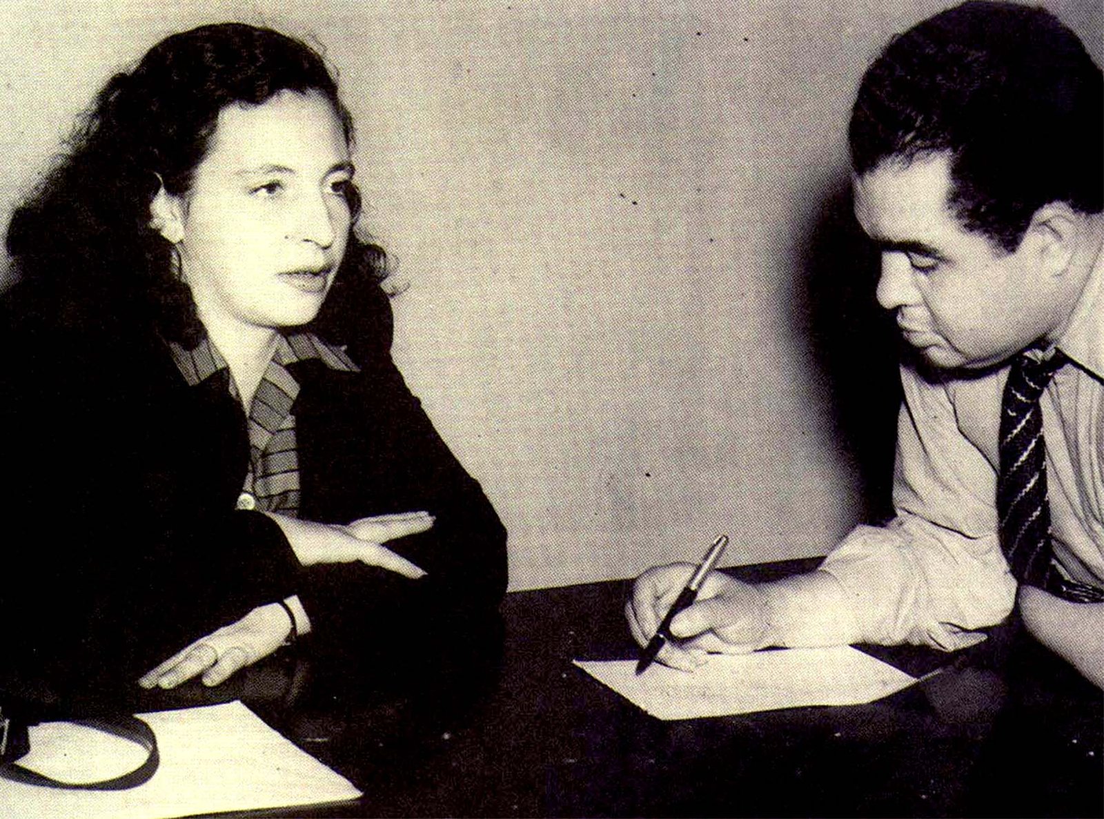 Pagu e Geraldo Ferraz