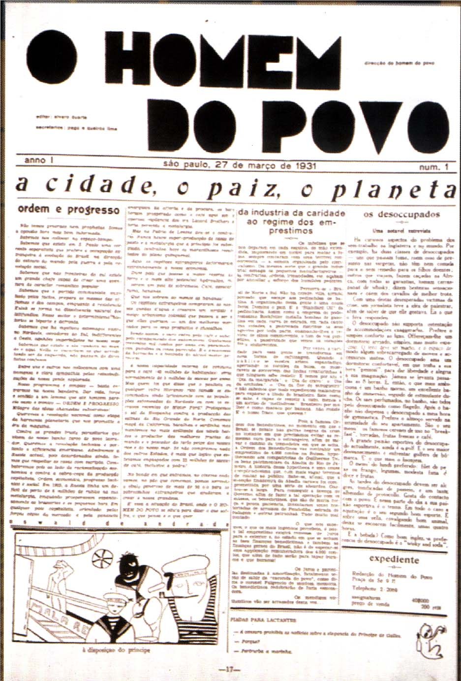 Jornal O Homem do Povo