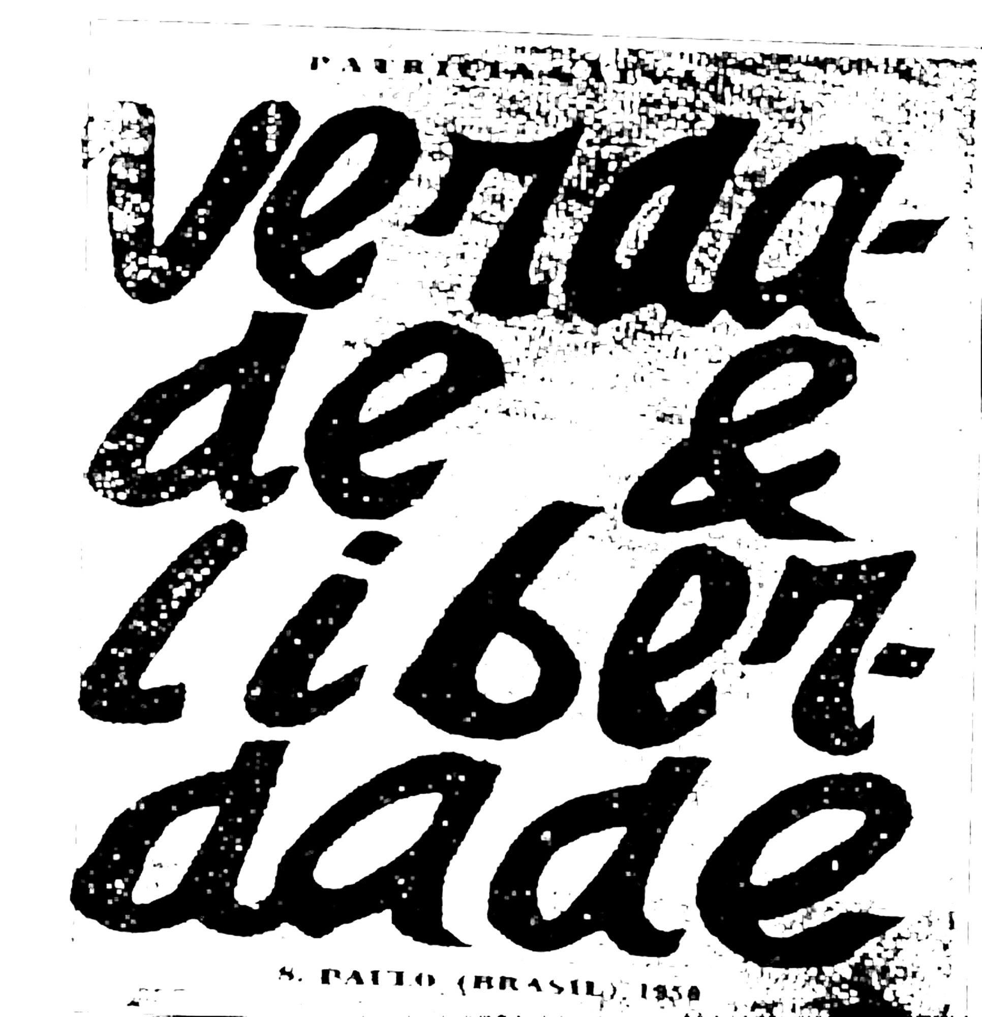 Capa de Verdade e Liberdade