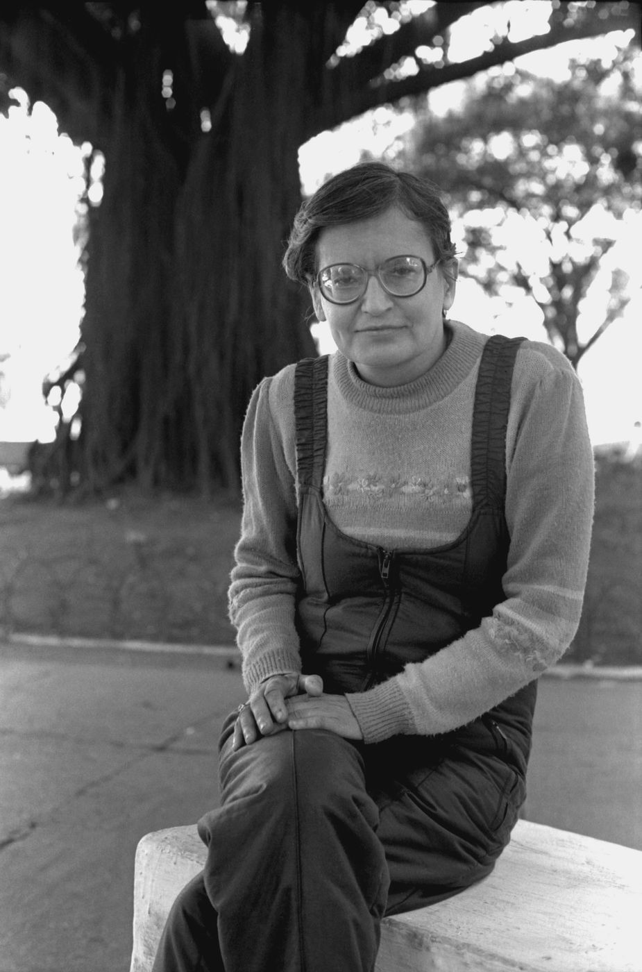 Orides Fontela em retrato ao ar livre