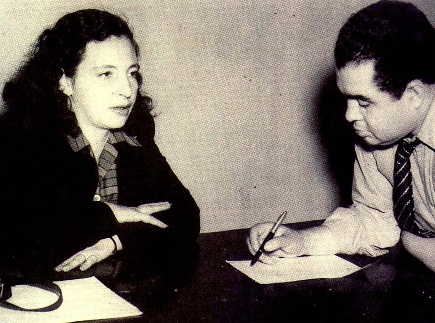 Pagu e Geraldo Ferraz
